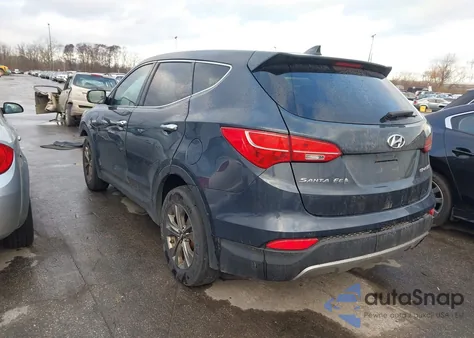 2014 Hyundai Santa Fe Sport 2.4L from USA, damaged, VIN 5XYZTDLB0EG168421